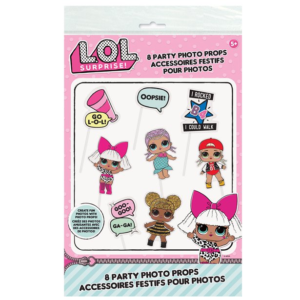 L.O.L Surprise Photo Booth Props (8pk) – product image 2