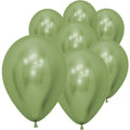 Lime Green Reflex Balloons - 5" Latex (50pk) – product image 1