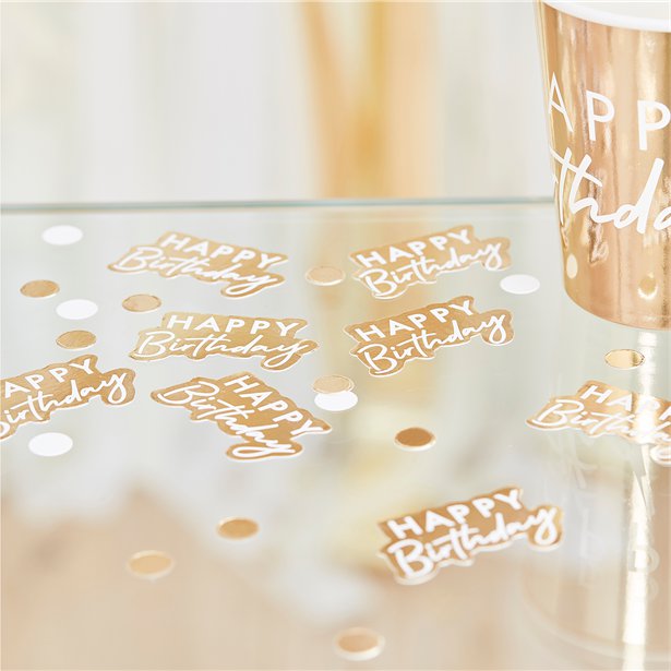 Gold Foil Table Confetti (13g pack) – product image 2