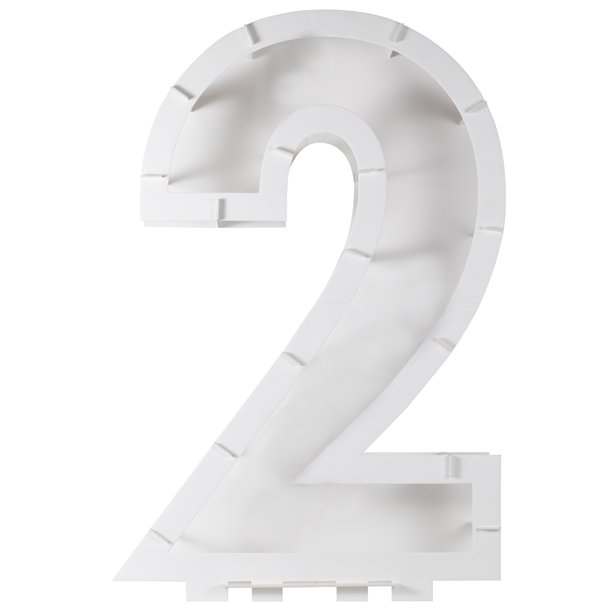 Balloon Mosaic Number Stand 2 – product image 3