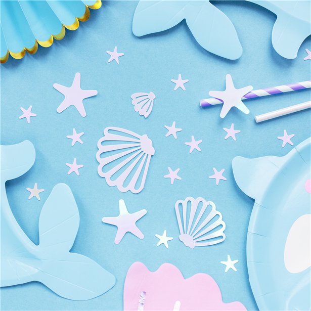 Narwhal Shell Iridescent Confetti (23g pack)