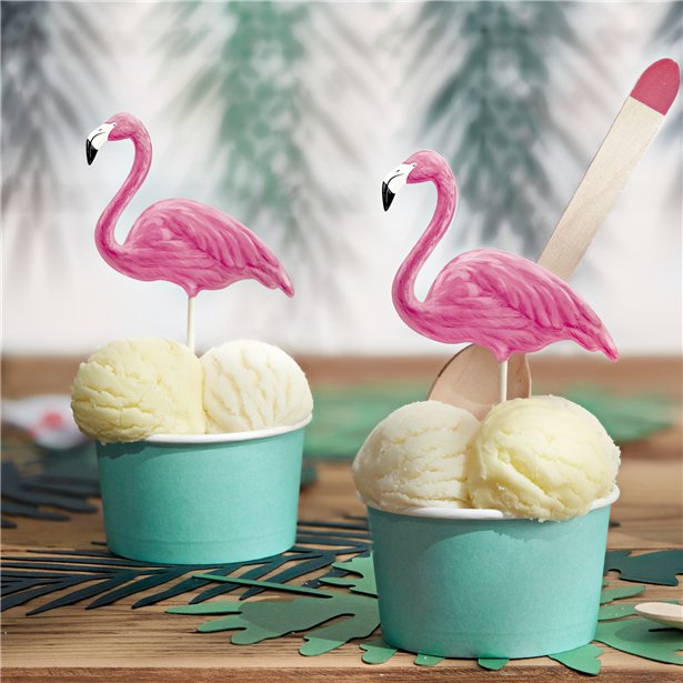 Flamingo Picks - Asst Sizes (6pk) – product image 2