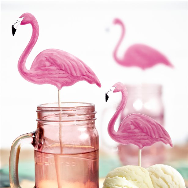 Flamingo Picks - Asst Sizes (6pk) – product image 3