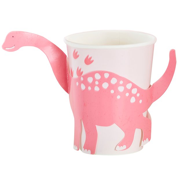 Party Like A Dinosaur Paper Cups - 266ml (8pk) – product image 2