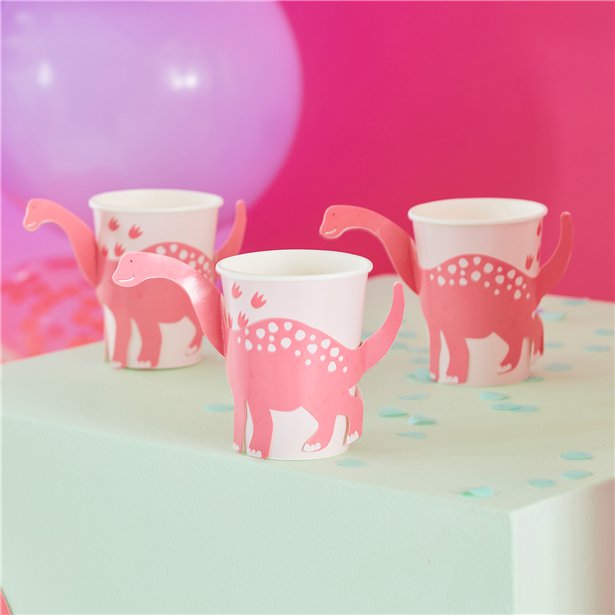 Party Like A Dinosaur Paper Cups - 266ml (8pk) – product image 3