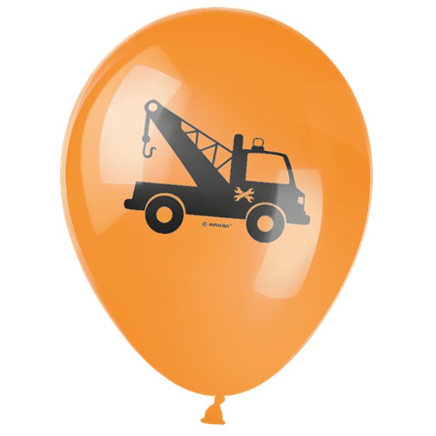 On the Road Latex Balloons - 9" (6pk) – product image 2