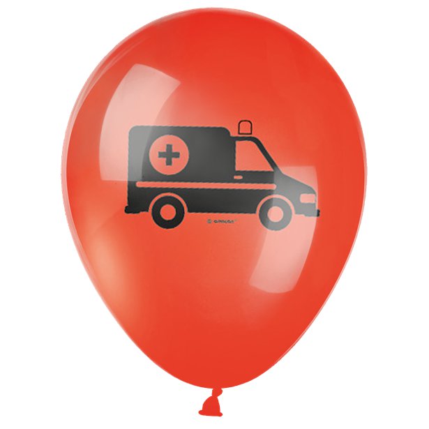 On the Road Latex Balloons - 9" (6pk) – product image 3