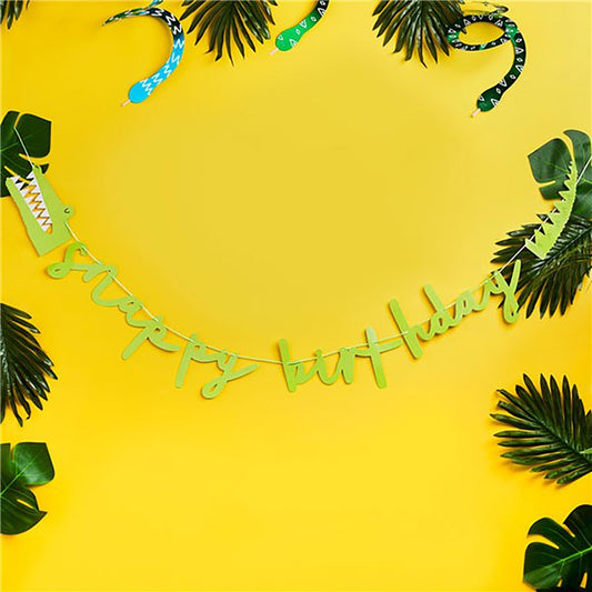 Snappy Birthday Banner - 2m