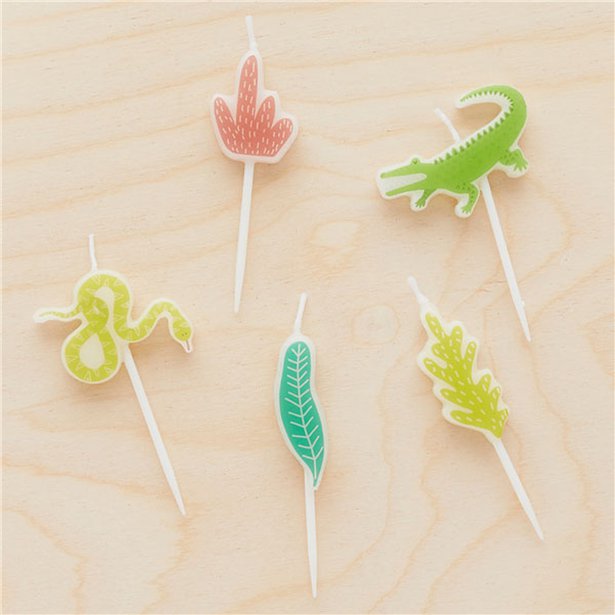 Jungle Candles (5pk) – product image 2