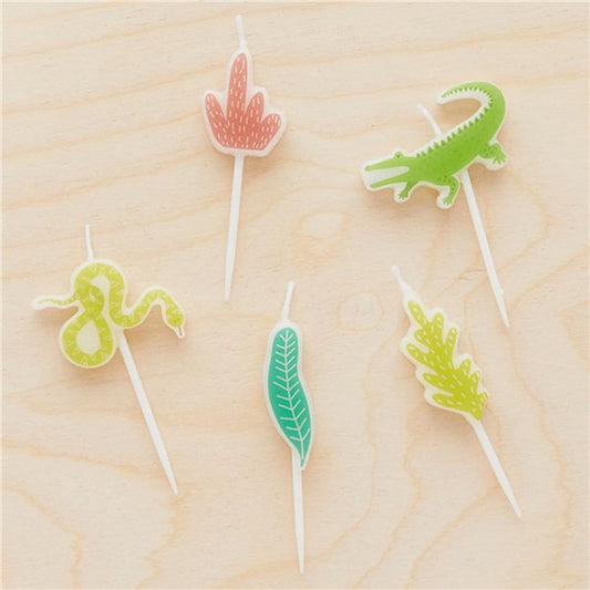 Jungle Candles (5pk)