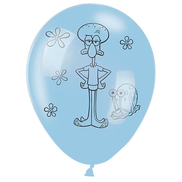SpongeBob Balloons - 11" Latex (6pk) – product image 4