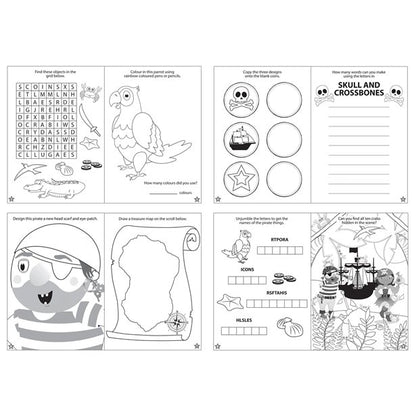 Pirate Mini Puzzle Book