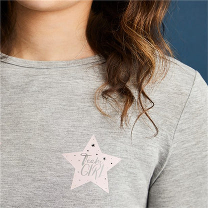 Gender Reveal Team Boy & Team Girl Stickers (24pk)