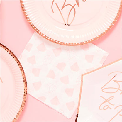 Team Bride Paper Napkins - 33cm (16pk)