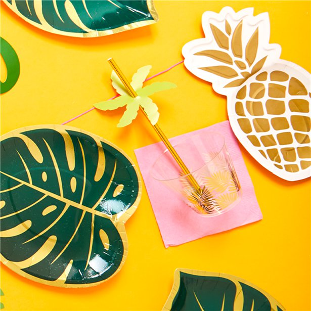 Palm Leaf Paper Straws (24pk) – product image 7