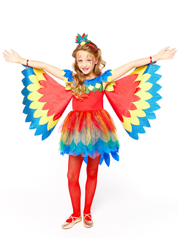 Pretty Parrot Fairy - Child Costume – product image 1