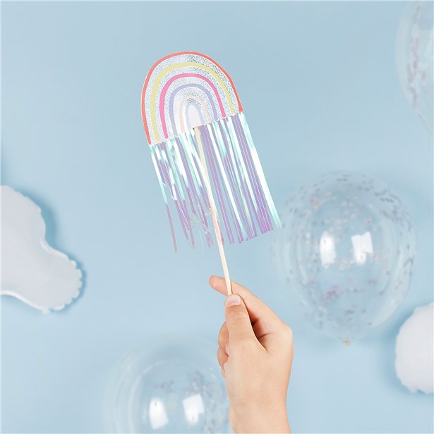 Rainbow Party Wands (5pk) – product image 2