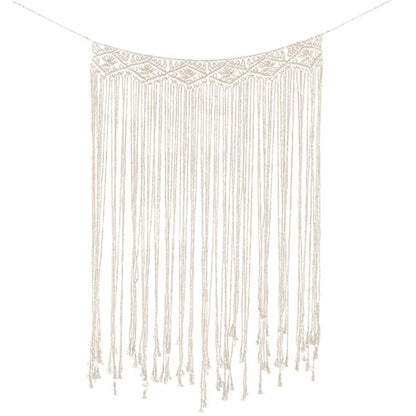 A Touch Of Pampas Natural Macrame Backdrop