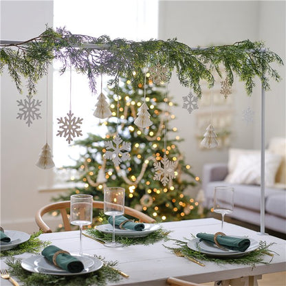 Hanging Snowflake and Honeycomb Tree Accessory Kit