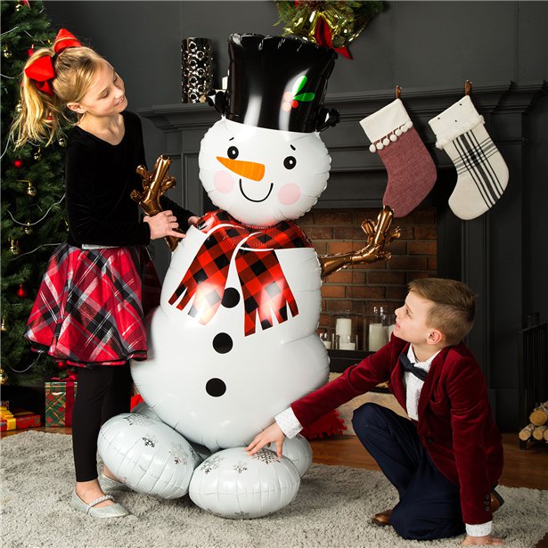Snowman AirLoonz Balloon - 55" – product image 1