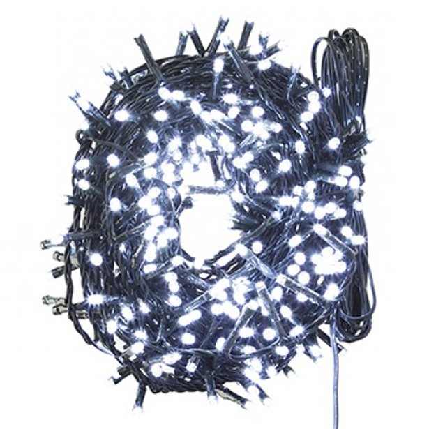 400 Cold White Outdoor LED Lights - Mains Operated