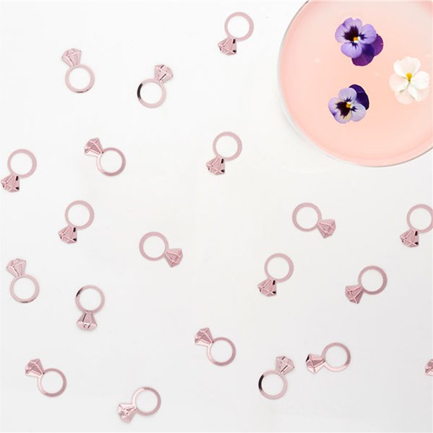 She Said Yaaas Rose Gold Ring Confetti (14g pack) – product image 1