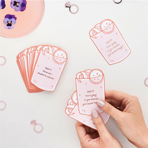 She Said Yaaas "Drink If" Game Cards (50pk)