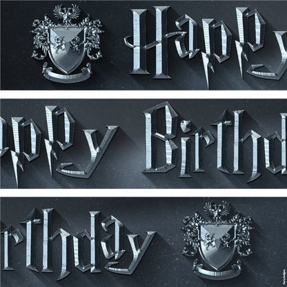 Harry Potter Paper Banners - 1m (3pk)