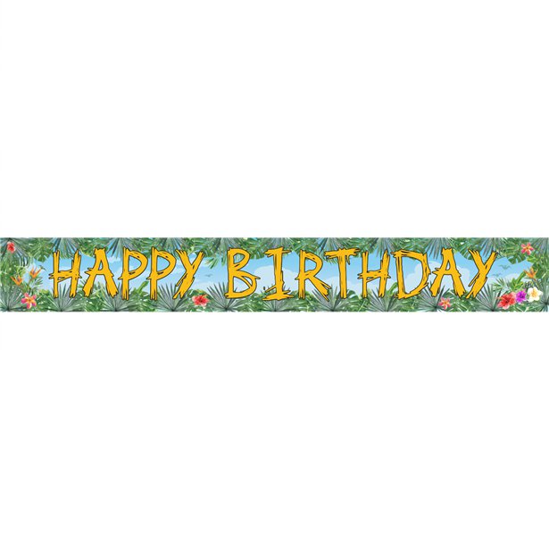 Dinosaur Adventure Paper Banners - 1m (3pk) – product image 3