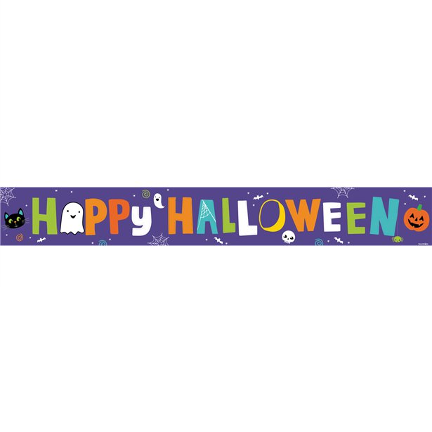 Hallo-Ween Friends Paper Banners - 1m (3pk) – product image 3