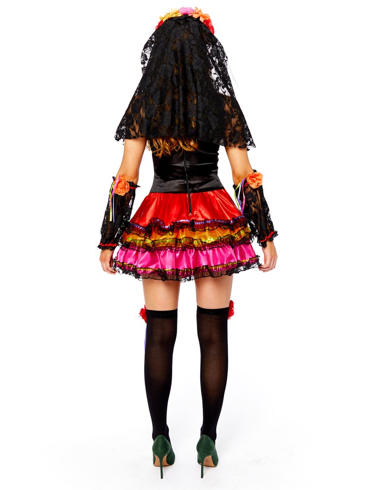 Day of the Dead Senorita - Adult Costume – product image 2
