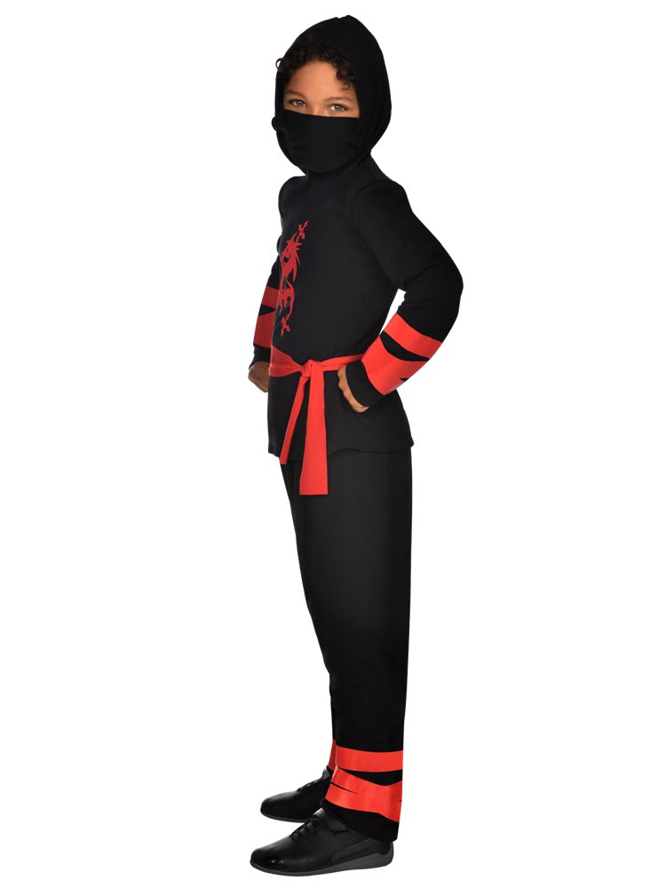 Black Ninja Warrior - Child and Teen Costume – product image 2