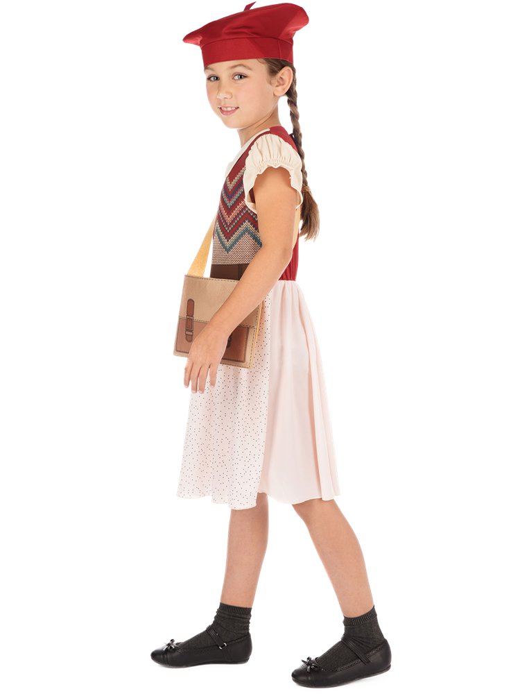 Evacuee Schoolgirl - Child and Teen Costume – product image 2