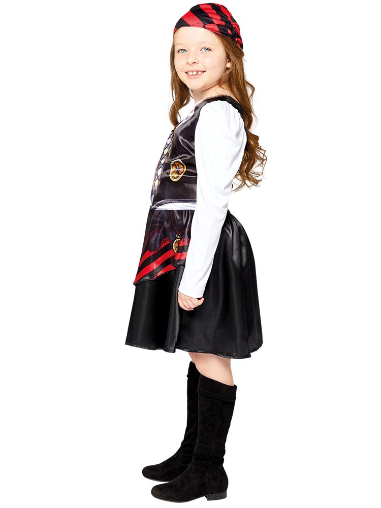 Recycled Pirate Girl - Toddler and Child Costume – product image 2