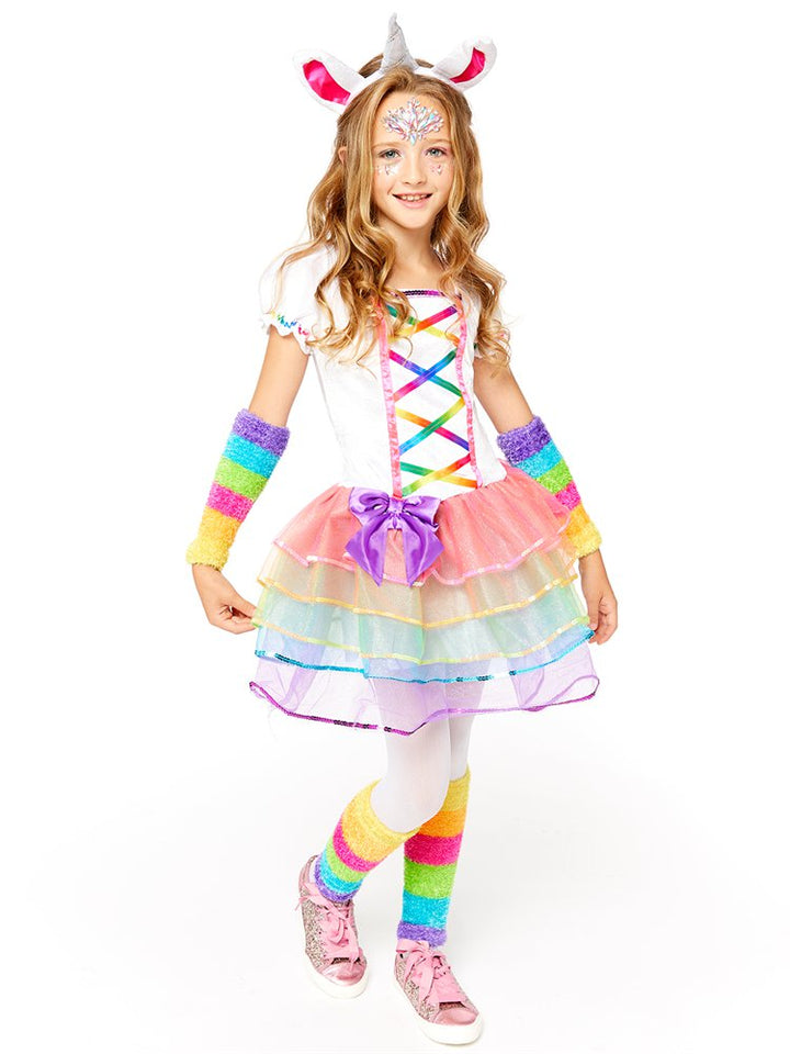 Rainbow Unicorn - Child and Teen Costume