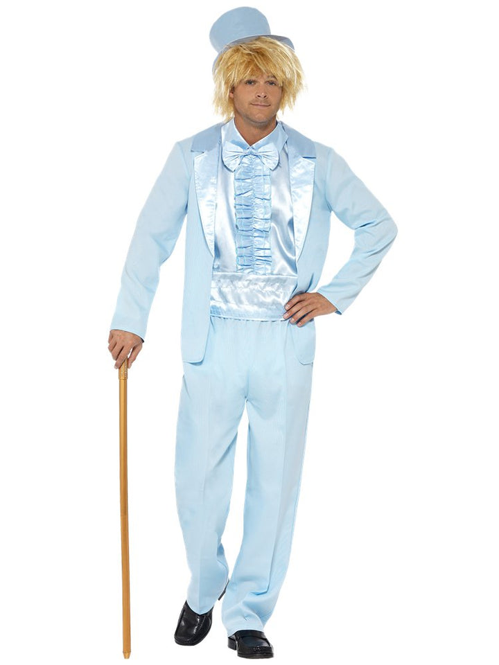 90s Stupid Tuxedo Blue - Adult Costume – product image 1