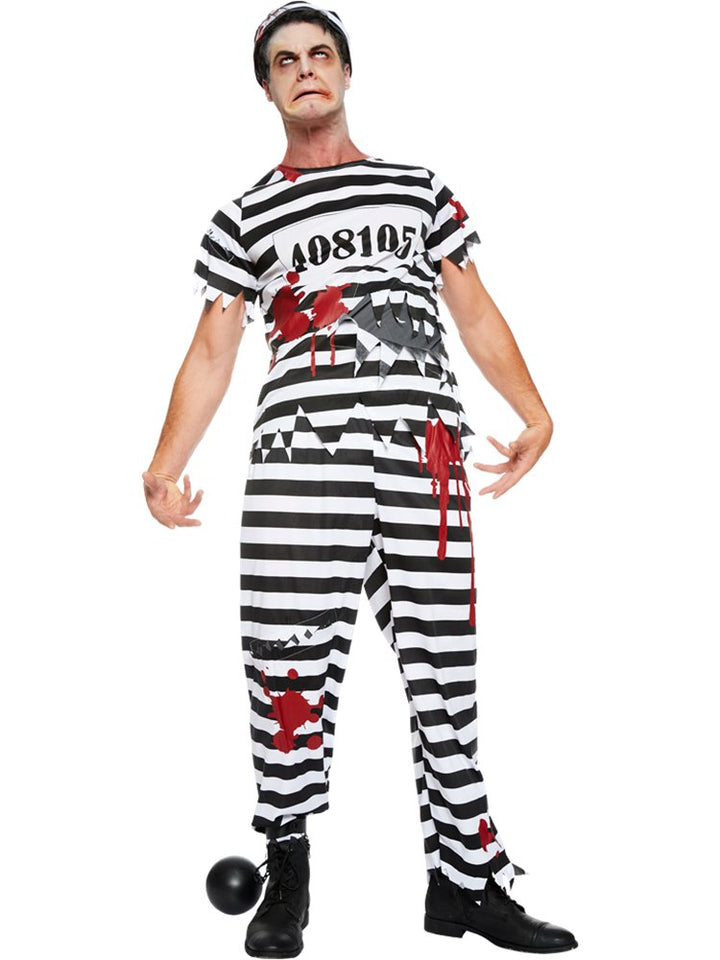 Zombie Convict - Adult Costume – product image 1