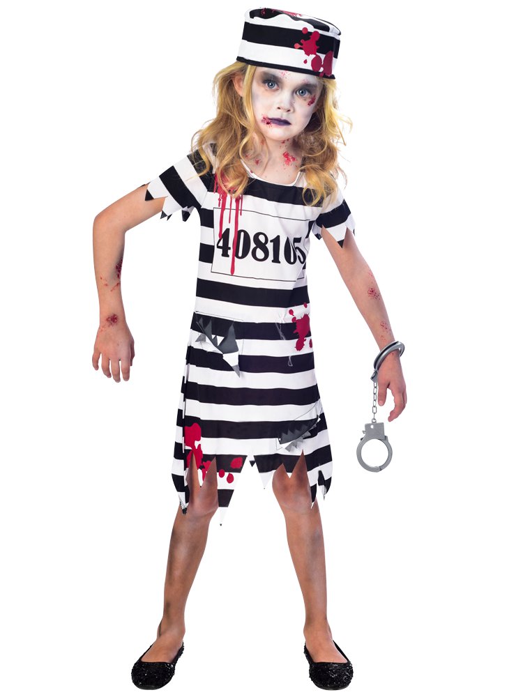 Zombie Convict Girl - Child Costume – product image 1