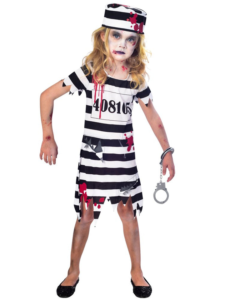 Zombie Convict Girl - Child Costume – product image 1