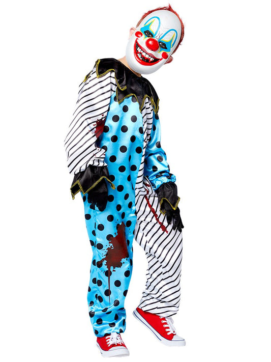 Scary Clown with Mask - Child Costume