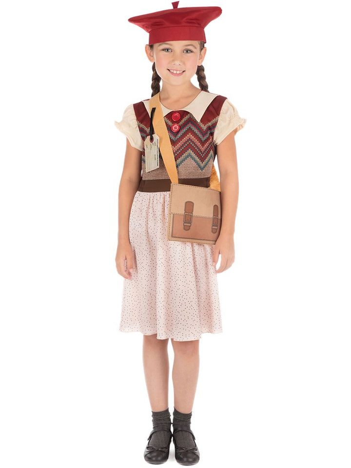 Evacuee Schoolgirl - Child and Teen Costume – product image 1