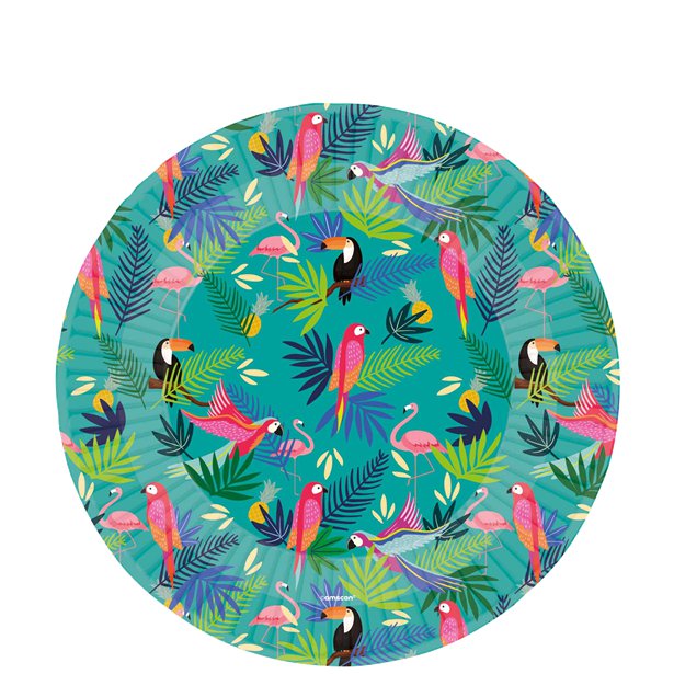 Club Tropicana Paper Plate (8pk)