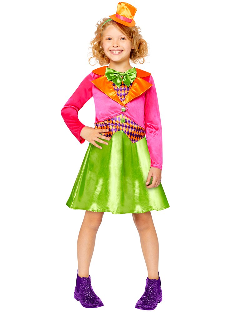 Miss Mad Hatter - Child and Teen Costume – product image 1