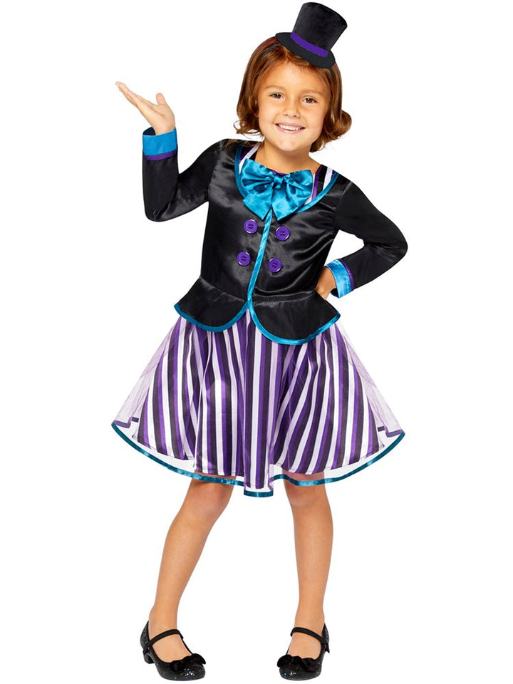Dark Mad Hatter Girl - Child and Teen Costume – product image 1