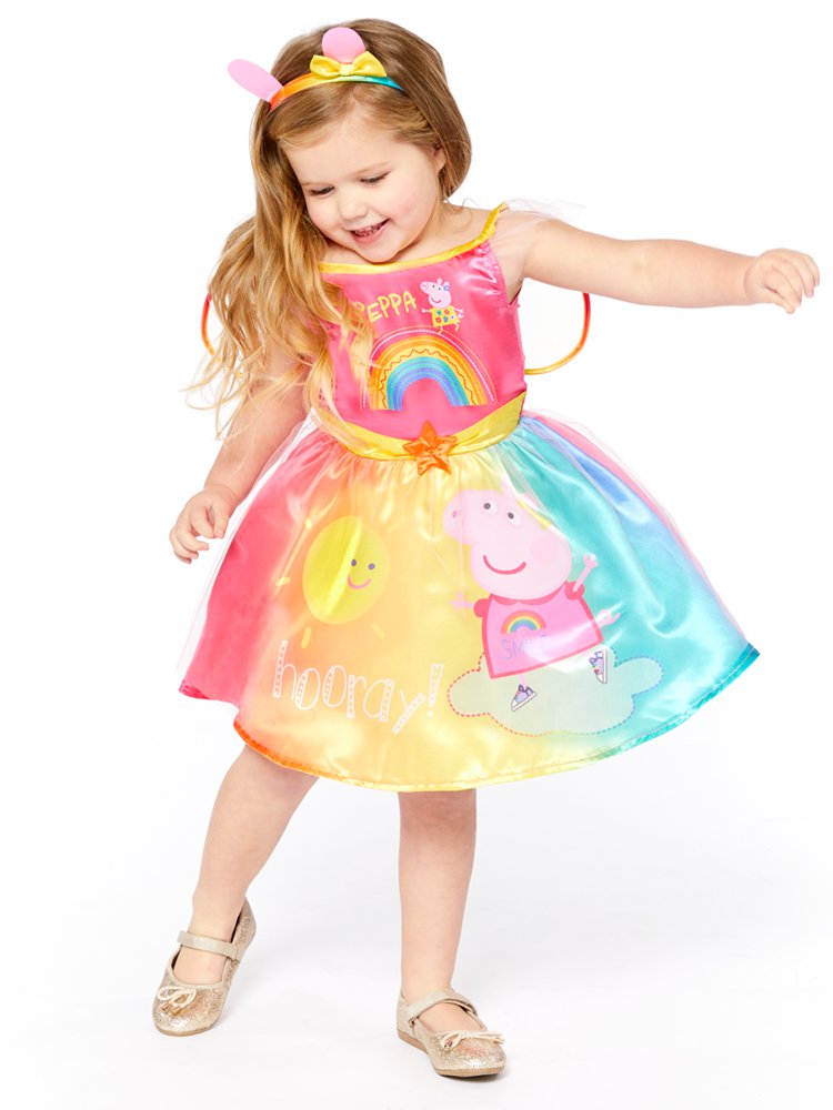 Peppa Pig Rainbow Fairy - Toddler and Child Costume