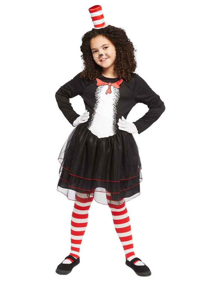 Dr Seuss Cat in the Hat Dress - Child and Teen Costume – product image 1