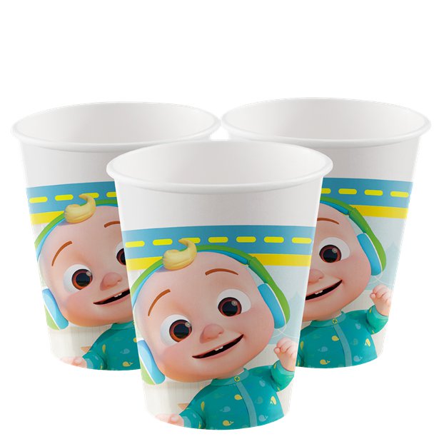 Cocomelon Paper Cups - 200ml (8pk) – product image 1
