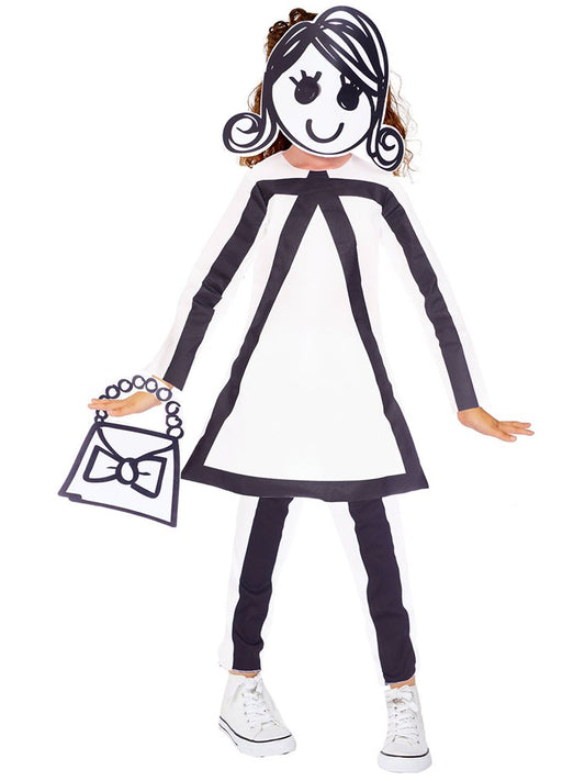 Stick Girl - Child and Teen Costume