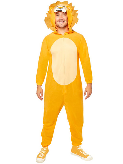 Lion Onesie - Adult Costume