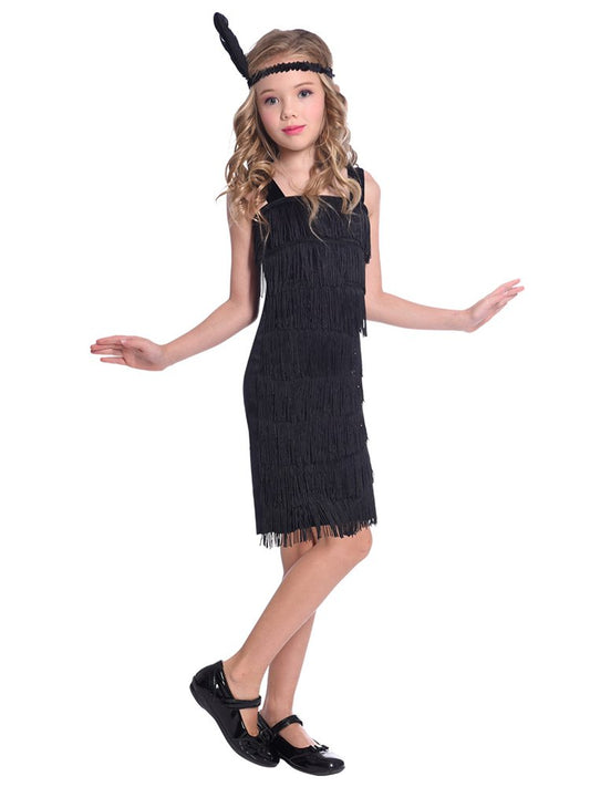 Black Flapper Dress - Child Costume
